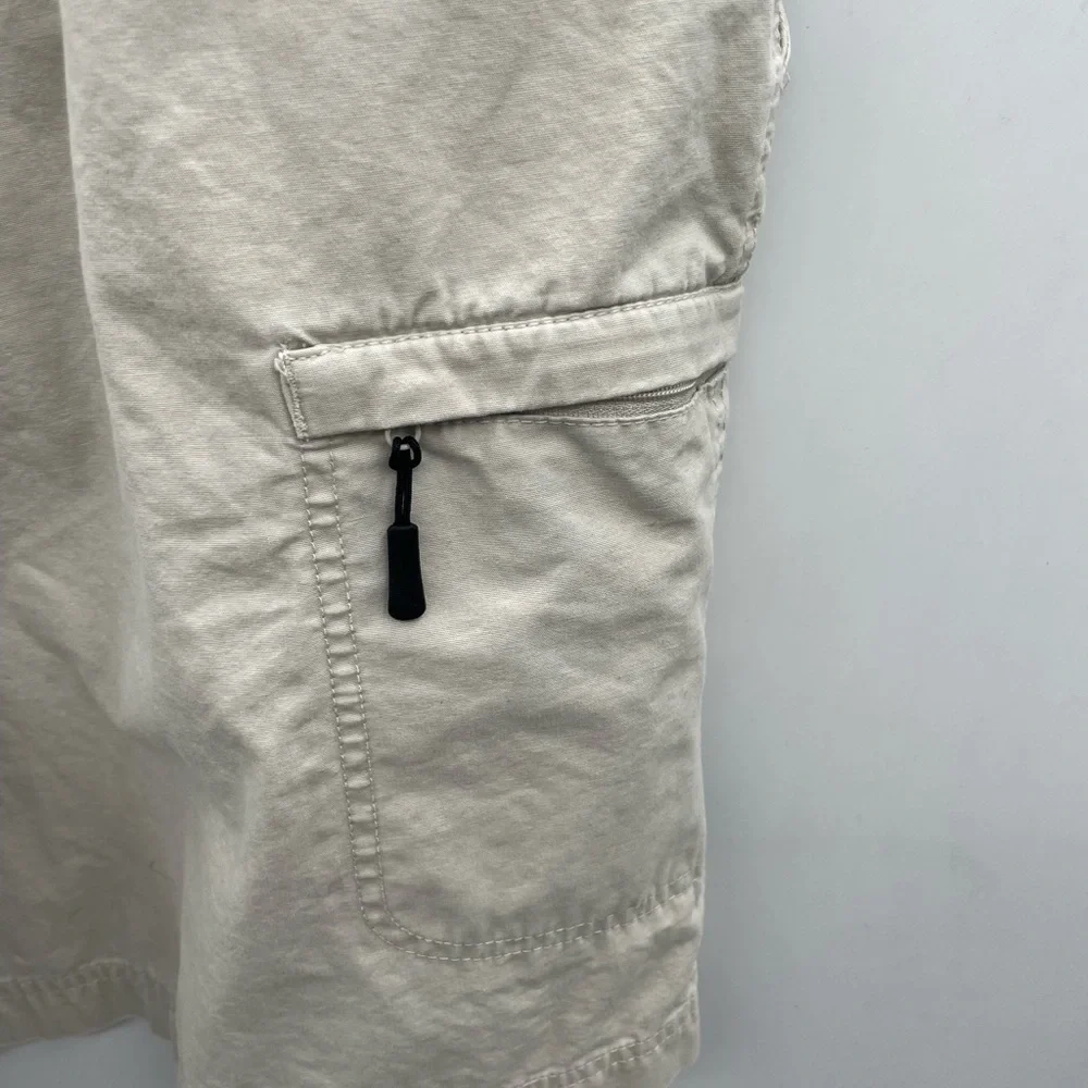 Columbia tan Men flat front activewear casual athleisure outdoor summer short 42